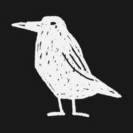 crow doodle N7