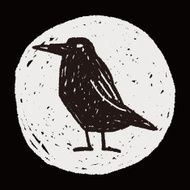 crow doodle N8