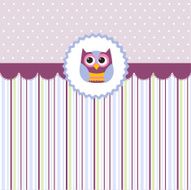 Seamless baby pattern wallpaper