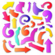 Set of arrows N14