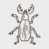 beetle doodle N35