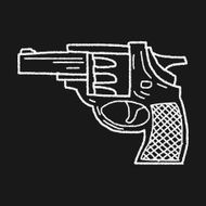 gun doodle N42