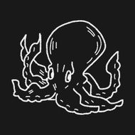 octopus doodle N14