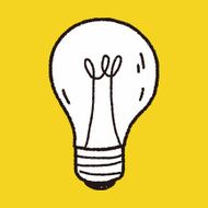 Doodle Light bulb N24