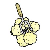 cartoon potato masher N20