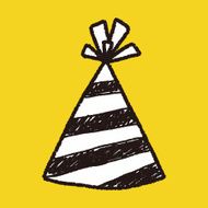 doodle party hats N19