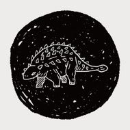 dinosaur doodle N95