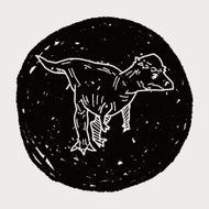 dinosaur doodle N97