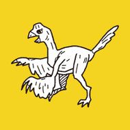 dinosaur doodle N98