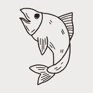 fish doodle N14