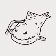 Lantern fish doodle N5