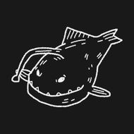 Lantern fish doodle N6
