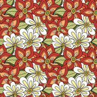 Vector seamless floral pattern N165
