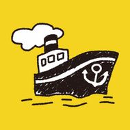 Doodle Steamship N9