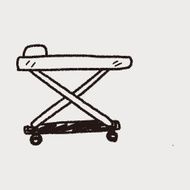 hospital bed doodle N12