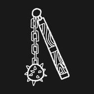 iron mace doodle N27