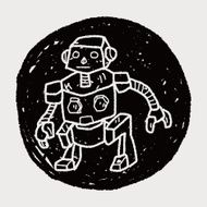 robot doodle N734