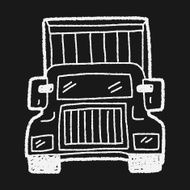 truck doodle N135