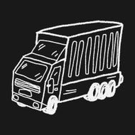 truck doodle N136