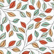 Seamless Floral Pattern (Vector) N32