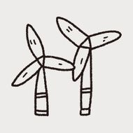 Environmental protection concept wind energy saving ren N16