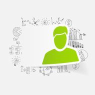 drawing business formulas man N14