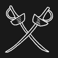 fencing doodle N8