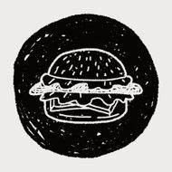 Doodle Hamburger N18