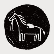 doodle horse N7