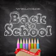 Back to School background EPS 10 N28
