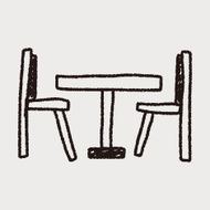doodle table N20