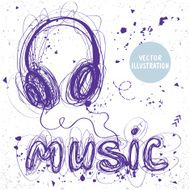 Headphones Doodle N2