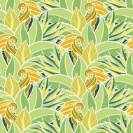 Seamless Floral Pattern (Vector) N33