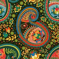 Paisley colorful seamless pattern N3