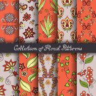 Seamless Floral Pattern (Vector) N34