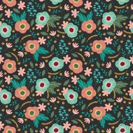 colorful floral seamless background N6