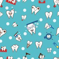 Seamless teeth pattern N5