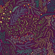 Floral violet pattern
