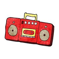 cartoon radio cassette player N9