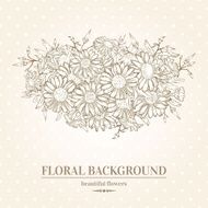 Card with chamomile N2