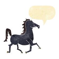 cartoon unicorn with speech bubble N48