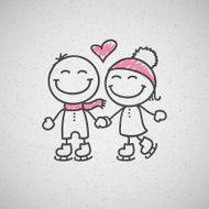 skaters couple