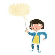 cartoon man with sword speech bubble N7