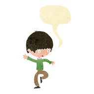 cartoon panicking man with speech bubble N23