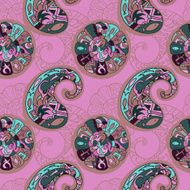 Paisley seamless pattern N18