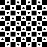 Heart pattern icon great for any use Vector EPS10 N4