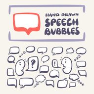 Speech bubbles set N4