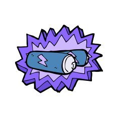 cartoon batteries N8