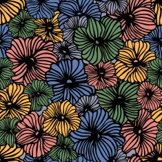 seamless flower pattern N3