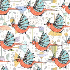 pattern with birds N8